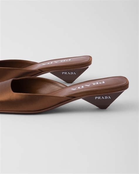 Satin Mules By Prada 